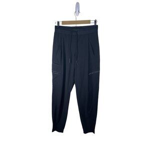 Athleta Venture Pants Athletic Pull On Athleisure Black